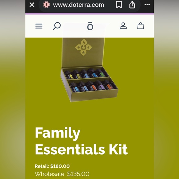 NWOT 💜Doterra Family Essential Kit💜 🆕 💜 10 Essential Oils. Kit DISCONTINUED. - Picture 2 of 7